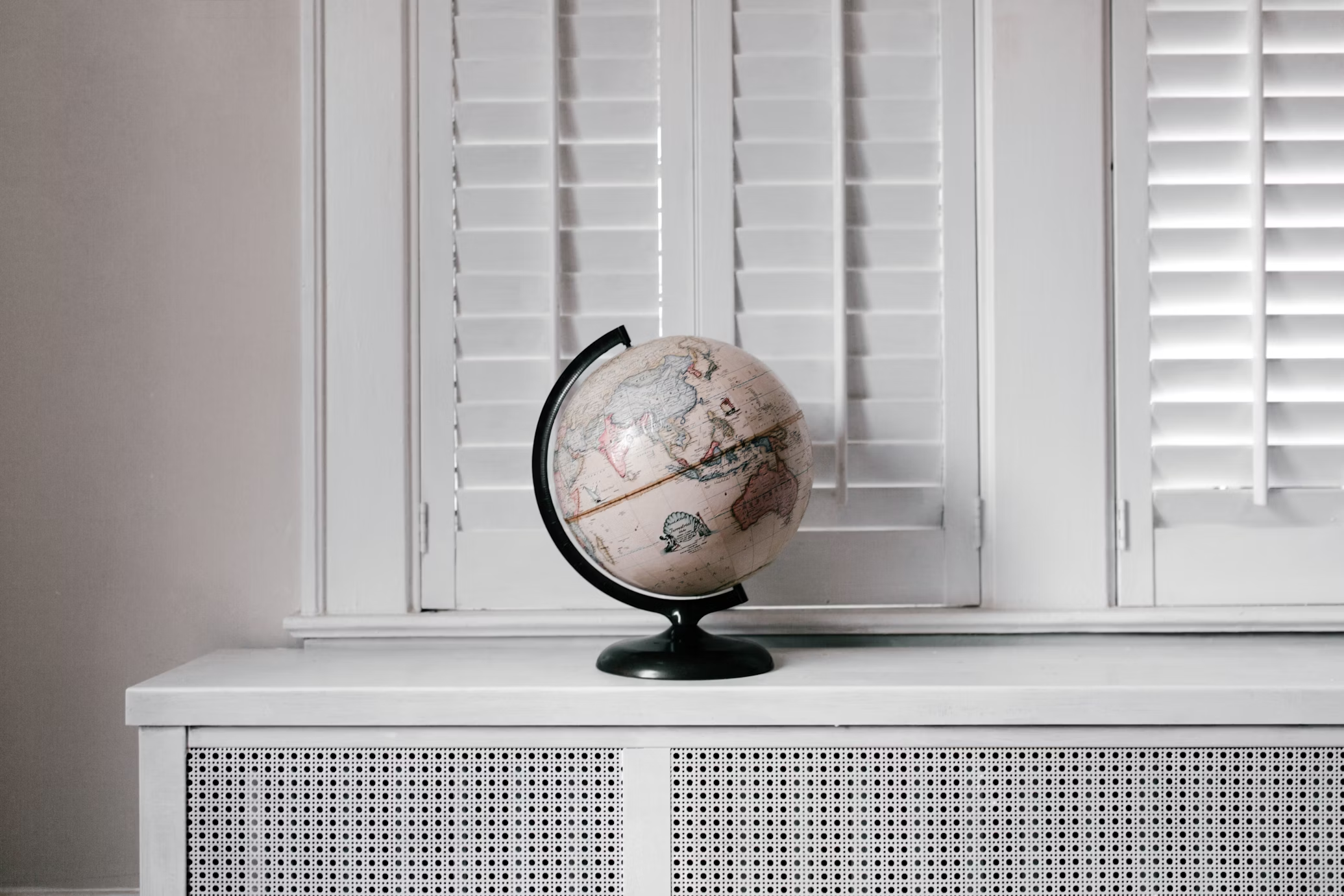 Globe on a furnace
